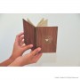 Notebook wooden Heart