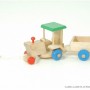 Wooden Pull Toy-Tractor