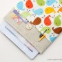 Linen iPad case-Bird