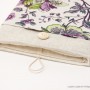Linen iPad case-Flowers4