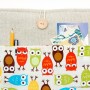 MacBook linen case-Motley Owls