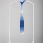 Luxury Knitted Tie-Blue&White