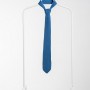 Luxury Knitted Tie-Light Blue