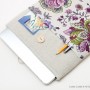 MacBook linen case-Flowers