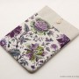 MacBook linen case-Flowers